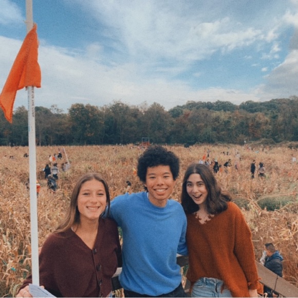 Burnt Orange Fall Sweater - Picture 3 of 4